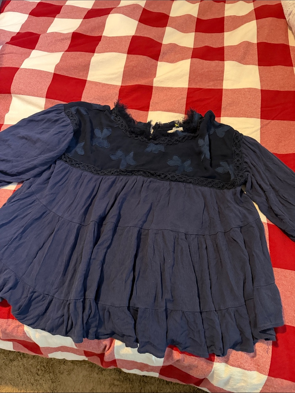 PLUS ChicSoul.com Babydoll Flare Top
